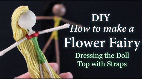 dressing a fairy doll